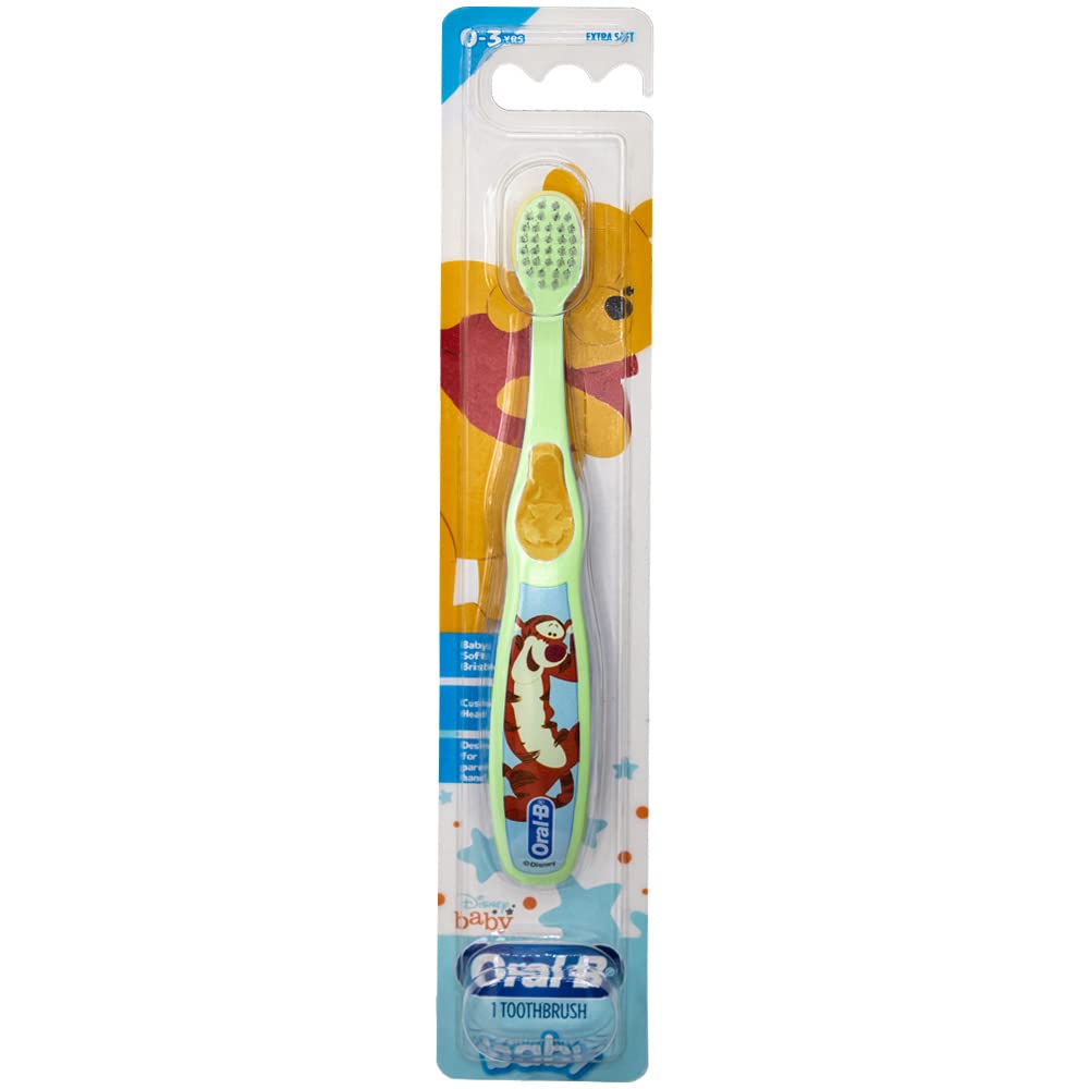 Disney Baby Pooh characters on toothbrush