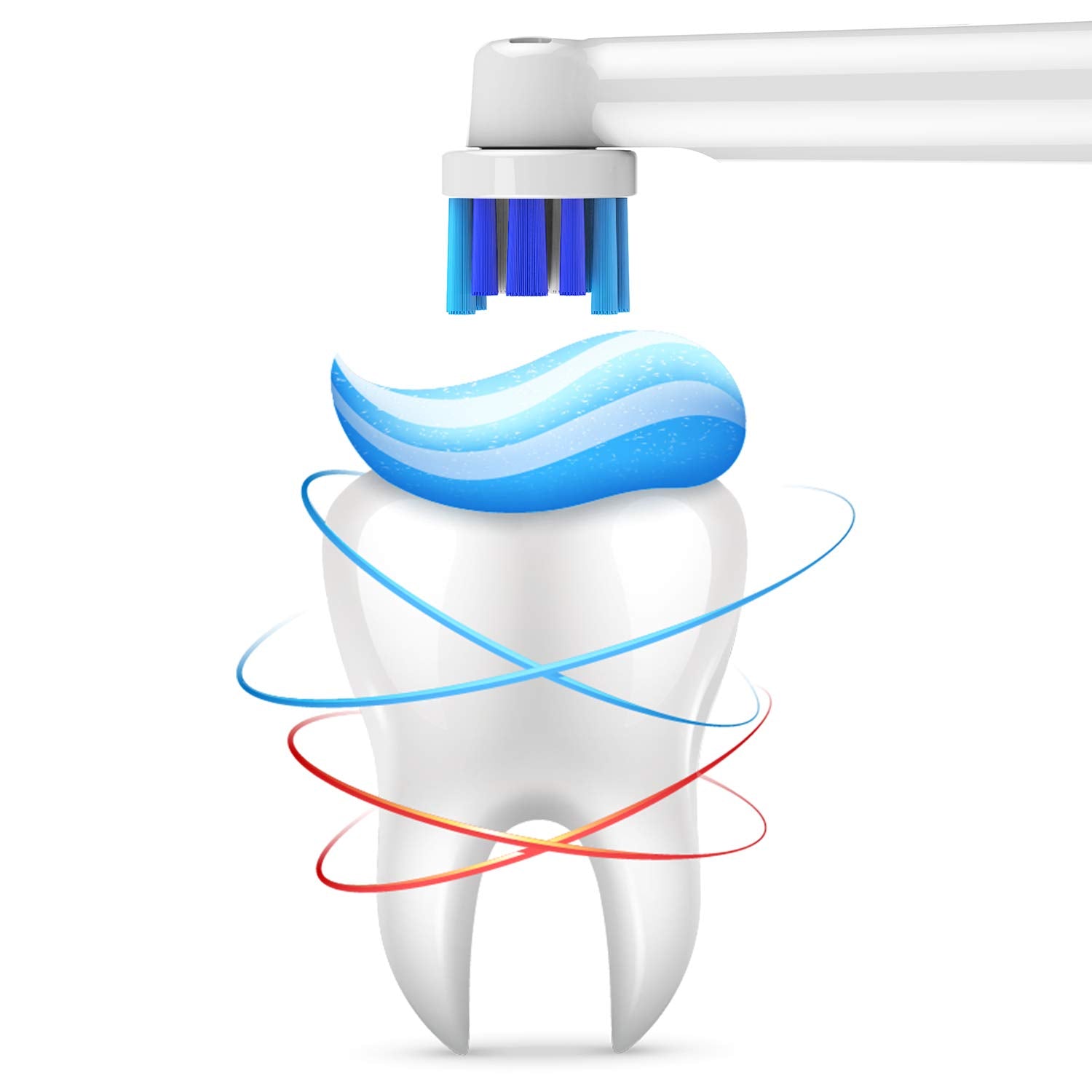 Compatible with most Oral-B electric toothbrushes except sonic models