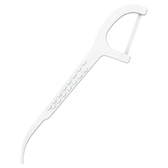 Close-up of Oral-B Burst of Scope Fresh Mint floss picks