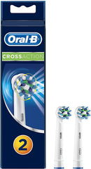 Oral-B CrossAction replacement brush head with angled bristles