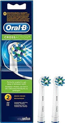 Close-up of CrossAction bristles showing Max Clean color-change bristles