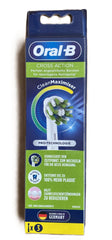 Oral-B Cross Action 3-pack replacement toothbrush heads in white