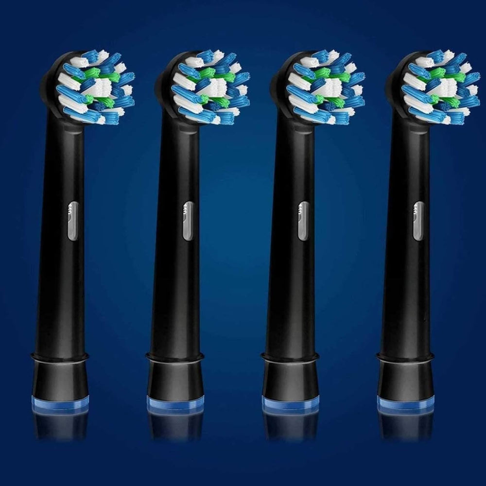Close-up of Cross Action bristles on replacement brush head