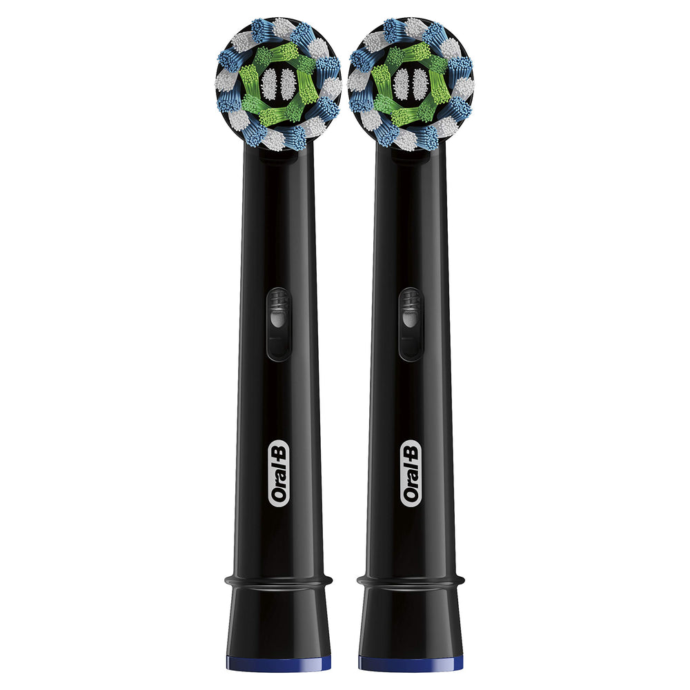 Oral-B CrossAction Black 2-pack – back view