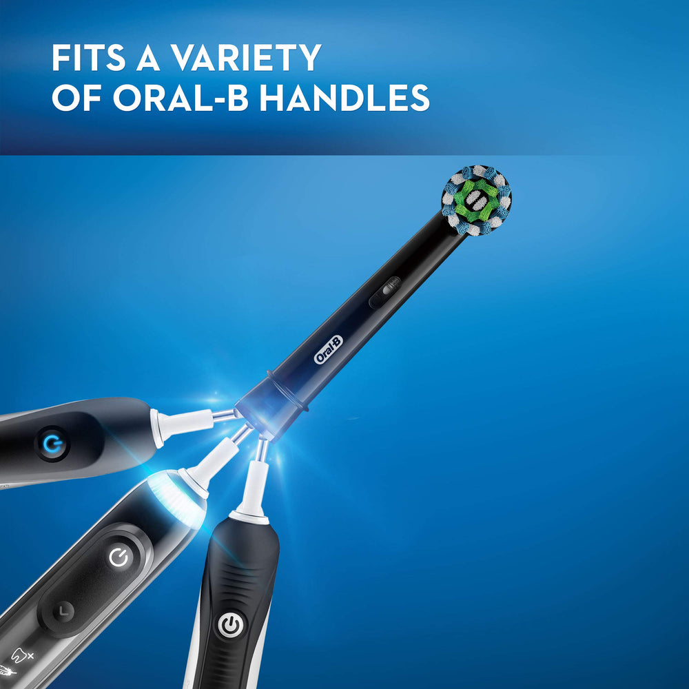 Compatibility with Oral-B rechargeable handles (excluding iO and Sonic)