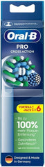 Oral-B CrossAction brush heads close-up bristles