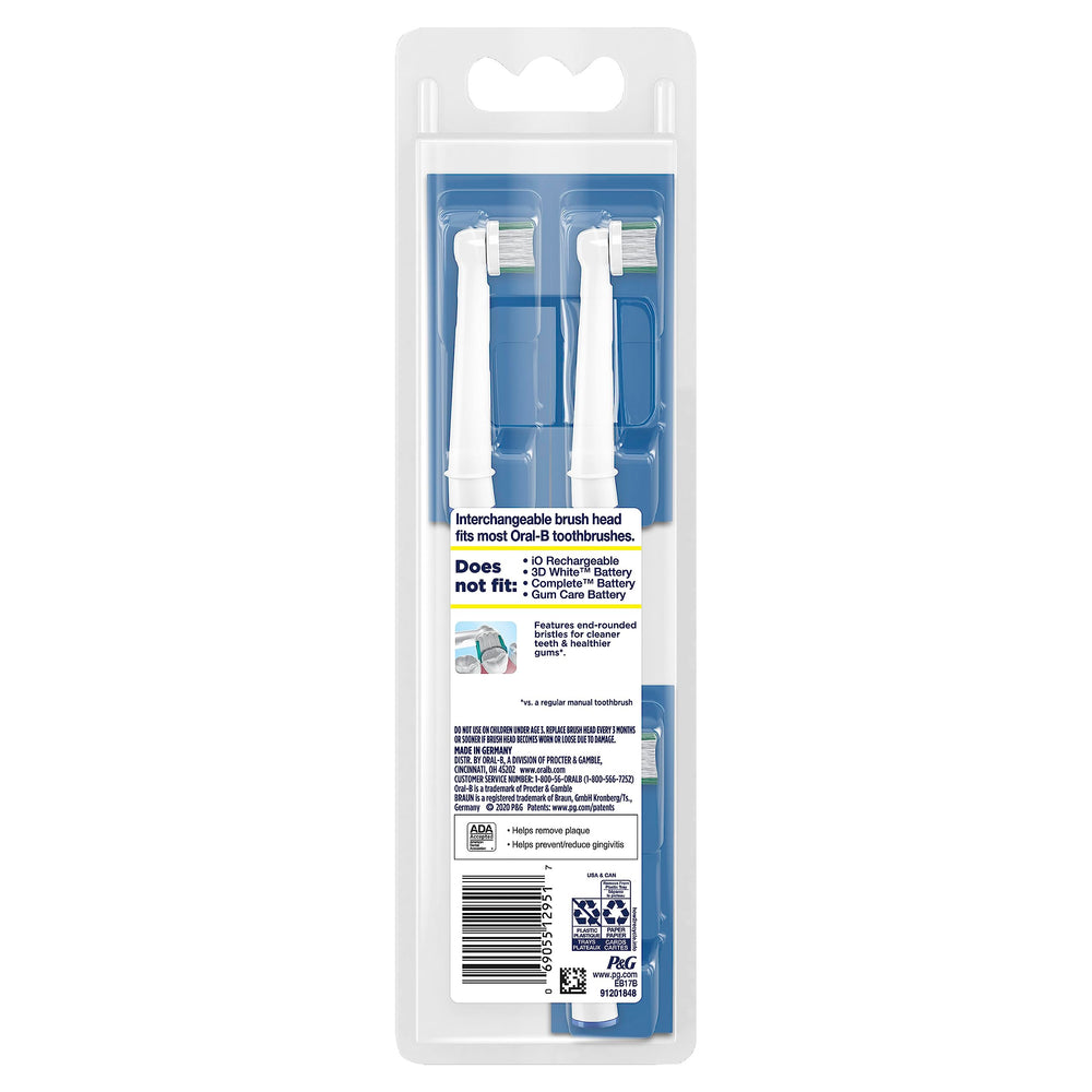 Three-pack of Daily Clean heads ready for use