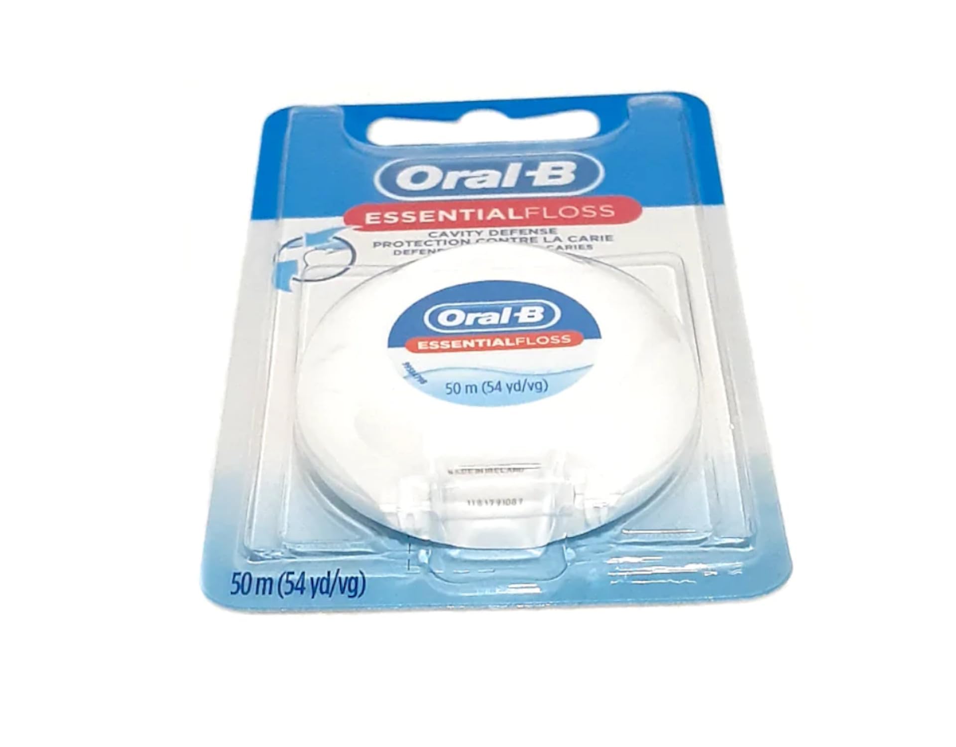 Cleans between teeth where a toothbrush cannot reach