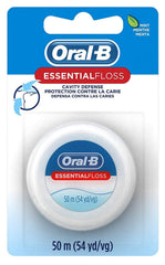 Oral-B Floss Essential Mint Wax 54 Yards - 6 Pack packaging image