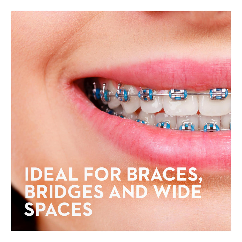 Oral B floss 50m pre-cut strands - packaging and floss
