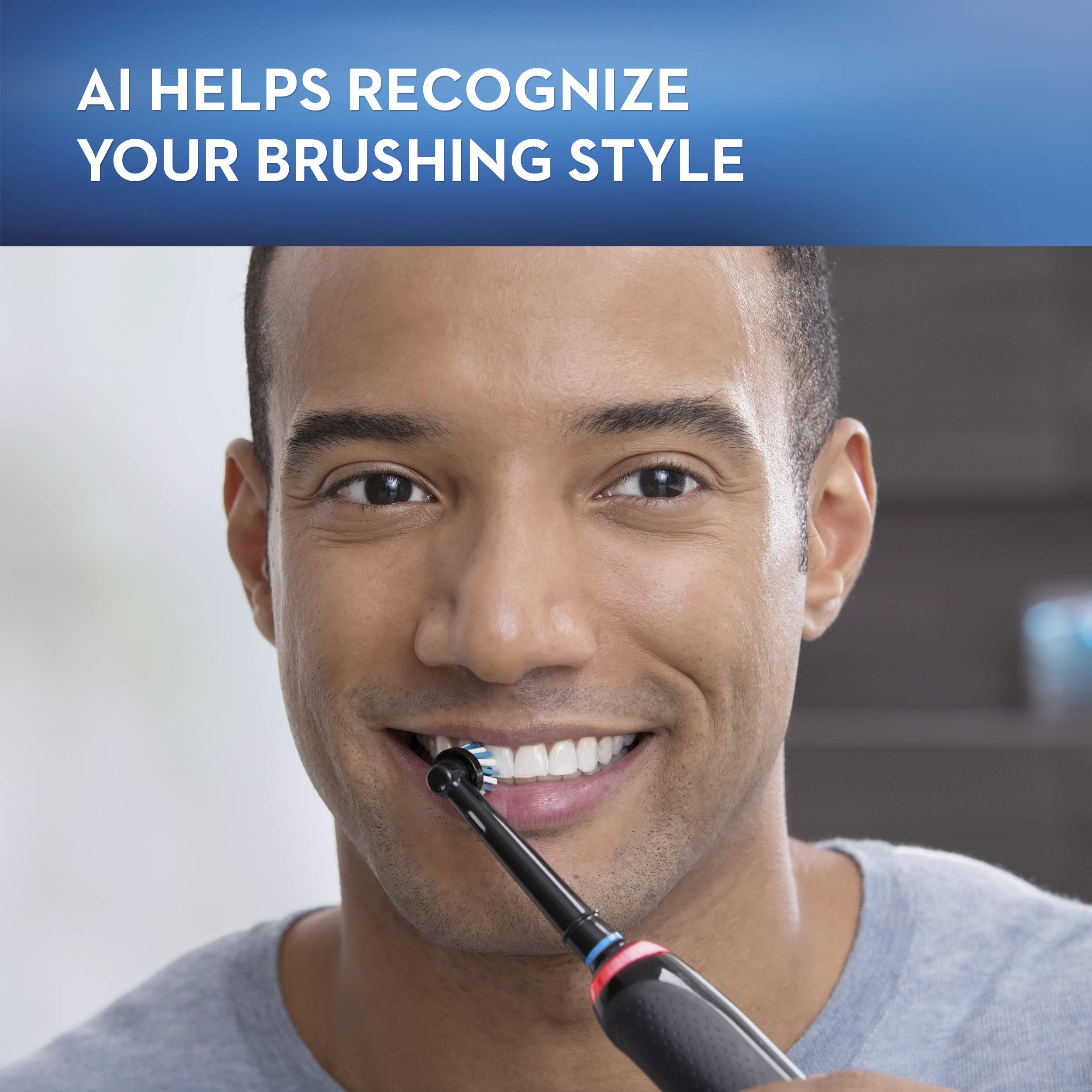 Second replacement brush head for Oral-B GENIUS X 10000 black