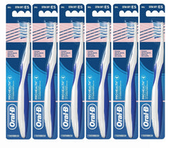 Close-up of Oral-B Gentle Clean Extra Soft Toothbrush with small head