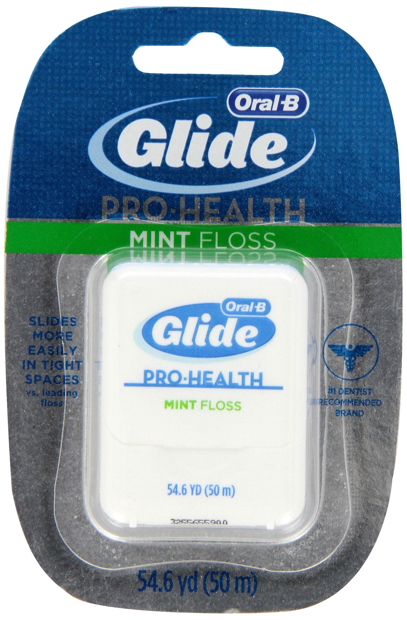 Oral-B Glide Floss Mint 54.6 Yard packaging front view