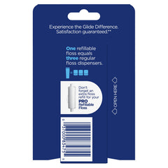 Refillable floss dispenser and 120m spool included