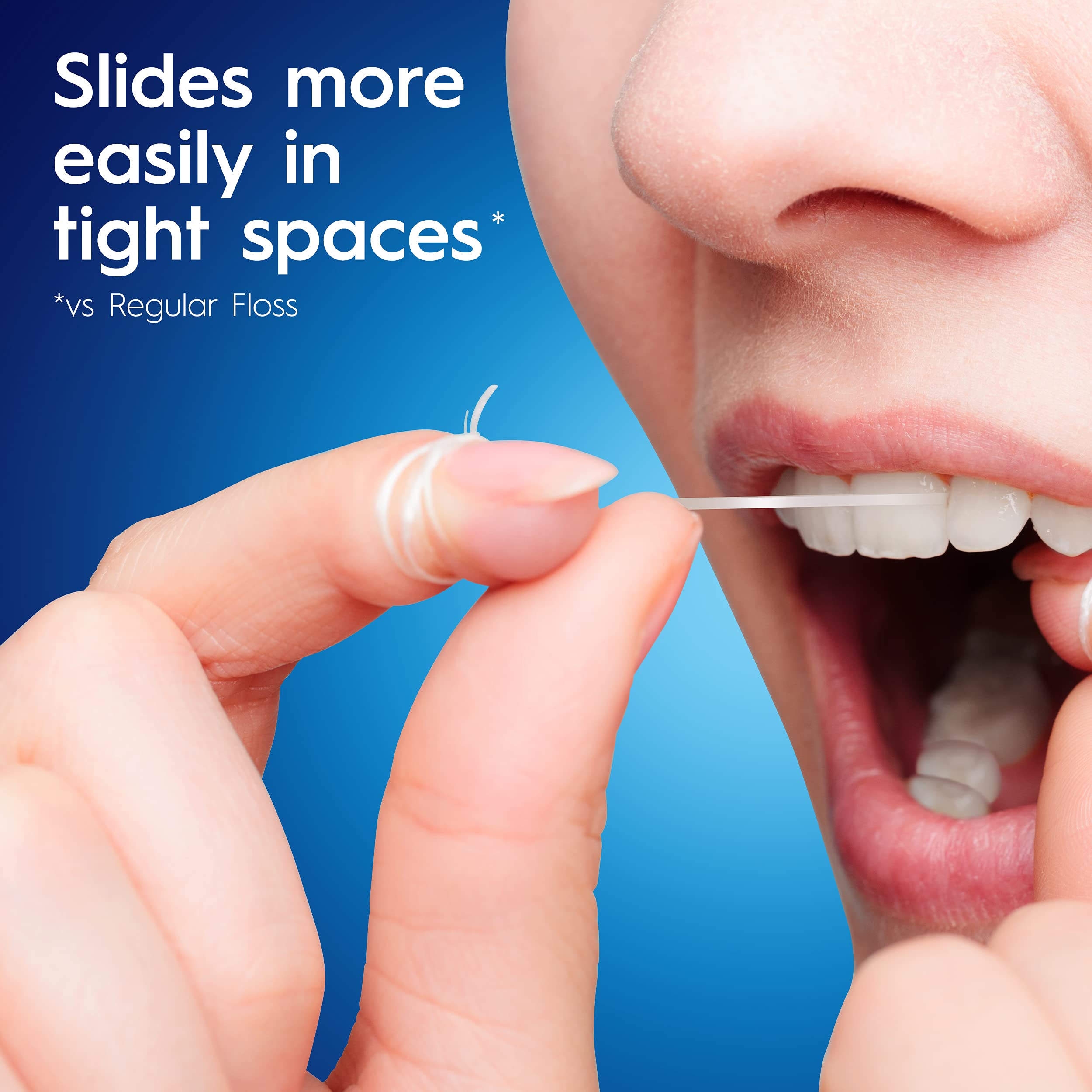 Using the refillable floss dispenser with floss spool