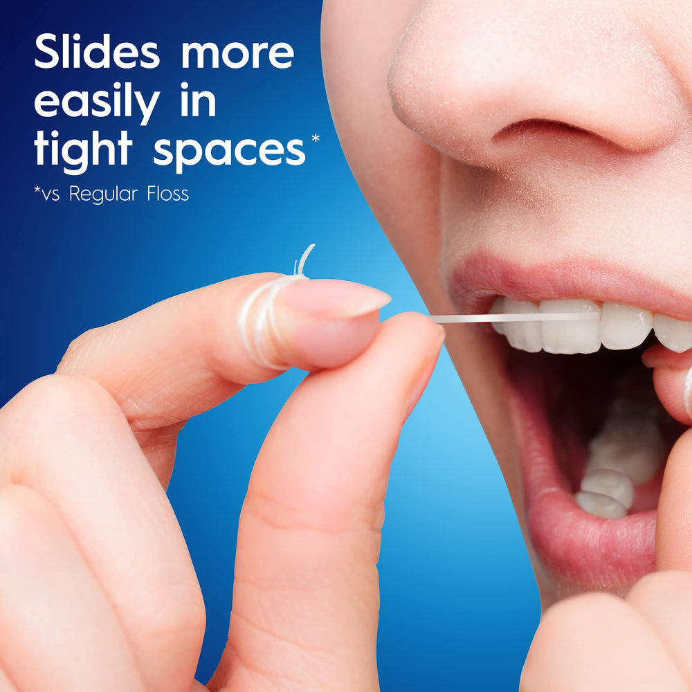 Using the refillable floss dispenser with floss spool