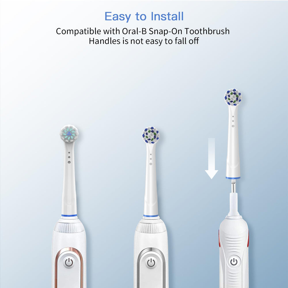 DuPont bristles for gentle, thorough cleaning