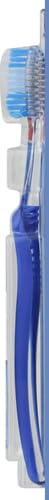 Display of Oral-B Indicator Color Collection toothbrush with soft bristles