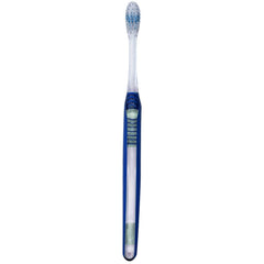 Front view of Oral-B Indicator Toothbrush showing compact head