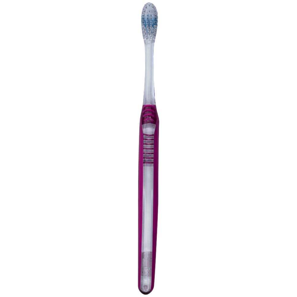 Side view of Oral-B Indicator Toothbrush highlighting slim profile