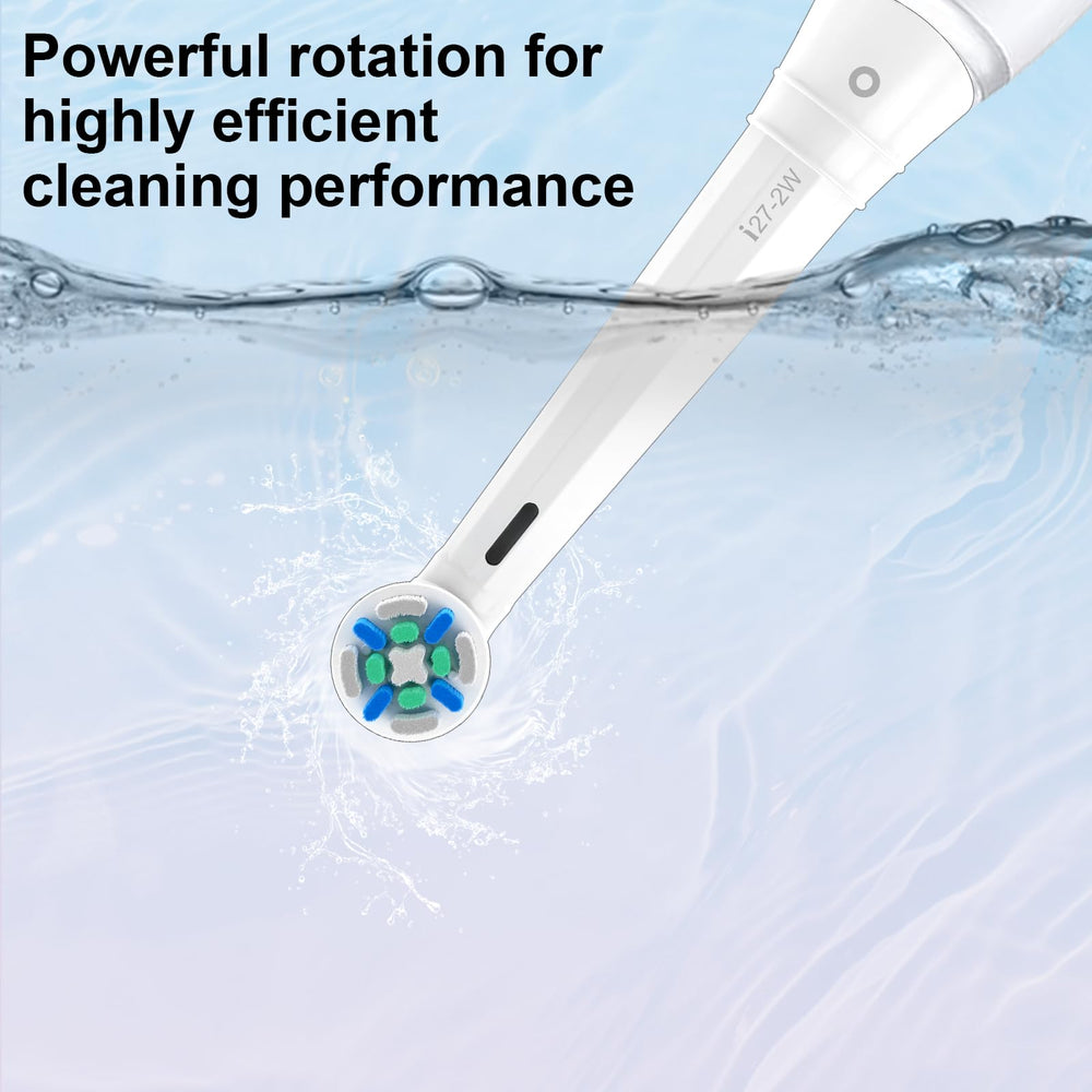 Durable wear-resistant bristles for long-lasting Oral-B iO replacement heads