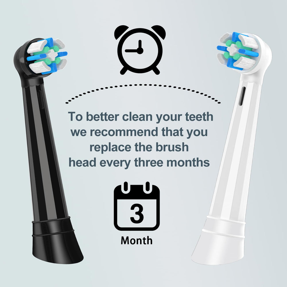 1.5x bristle density for improved plaque removal