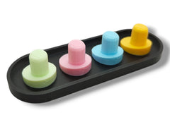 Pastel green Oral-B iO toothbrush head holder