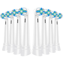Six white Oral-B iO replacement brush heads (6-pack) for iO 2-10 series
