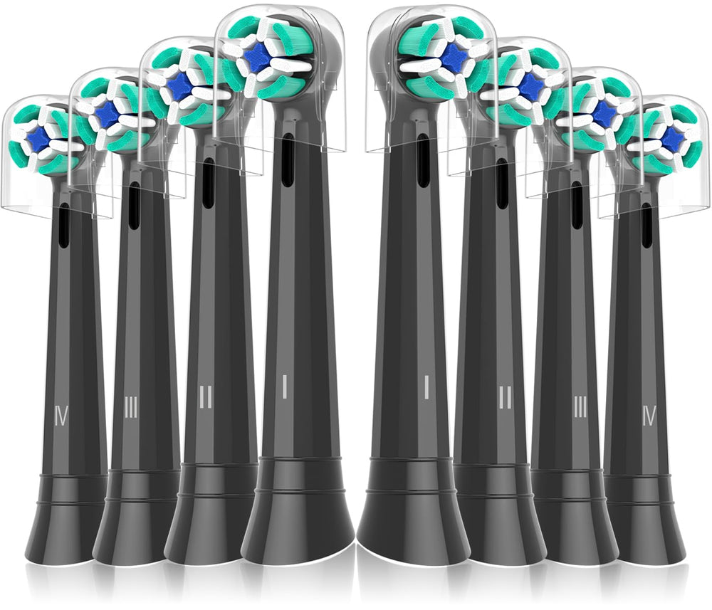 Oral-B iO replacement heads packaging with covers