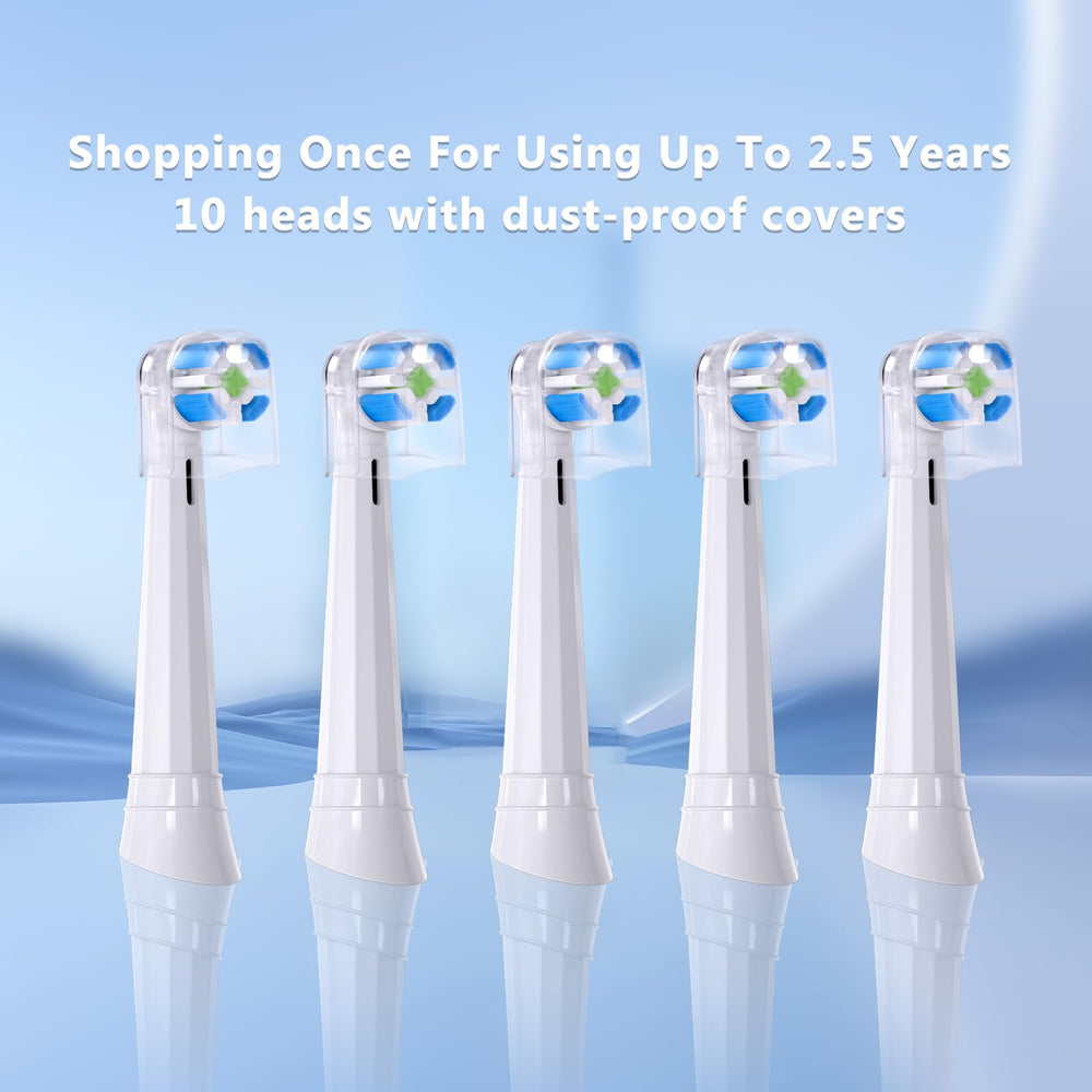 Box of Oral-B iO replacement toothbrush heads in packaging