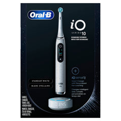 Oral-B iO Series 10 toothbrush white front view