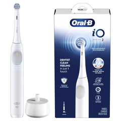 Oral-B iO Series 2 toothbrush Pure White with Gentle Care Brush Head