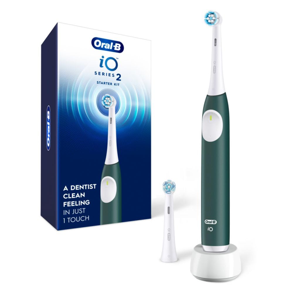 Oral-B iO Series 2 Starter Kit Forest Green packaging