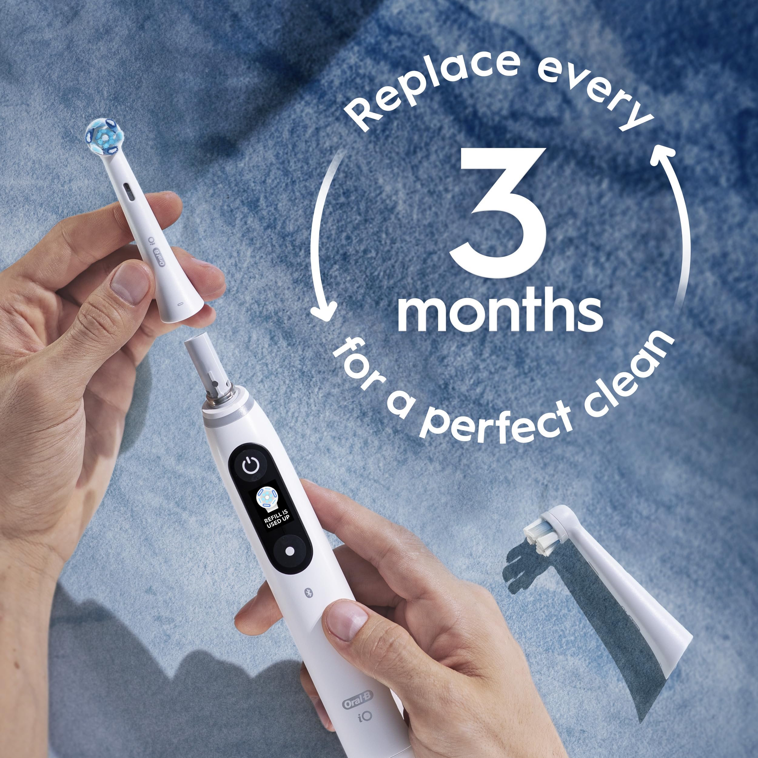 Compatible with Oral-B iO Series handles