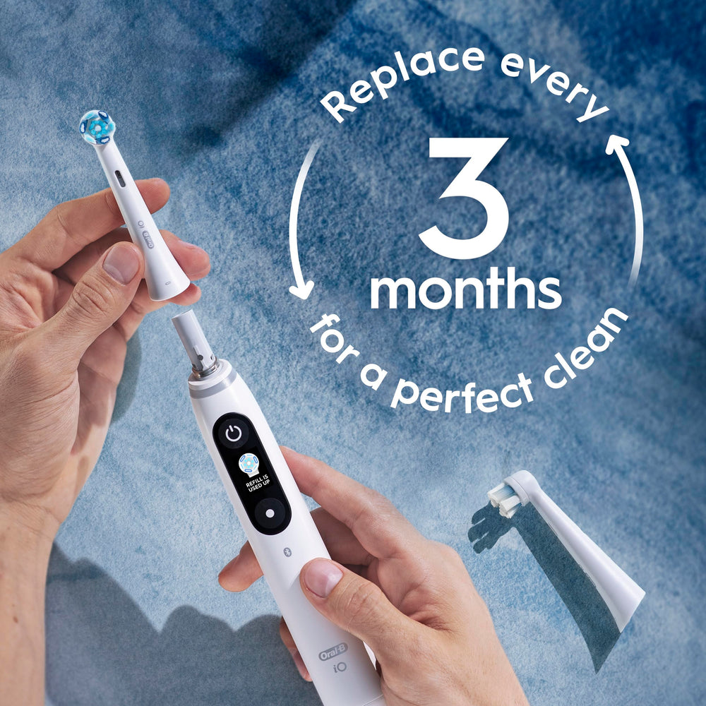 Compatible with Oral-B iO Series handles