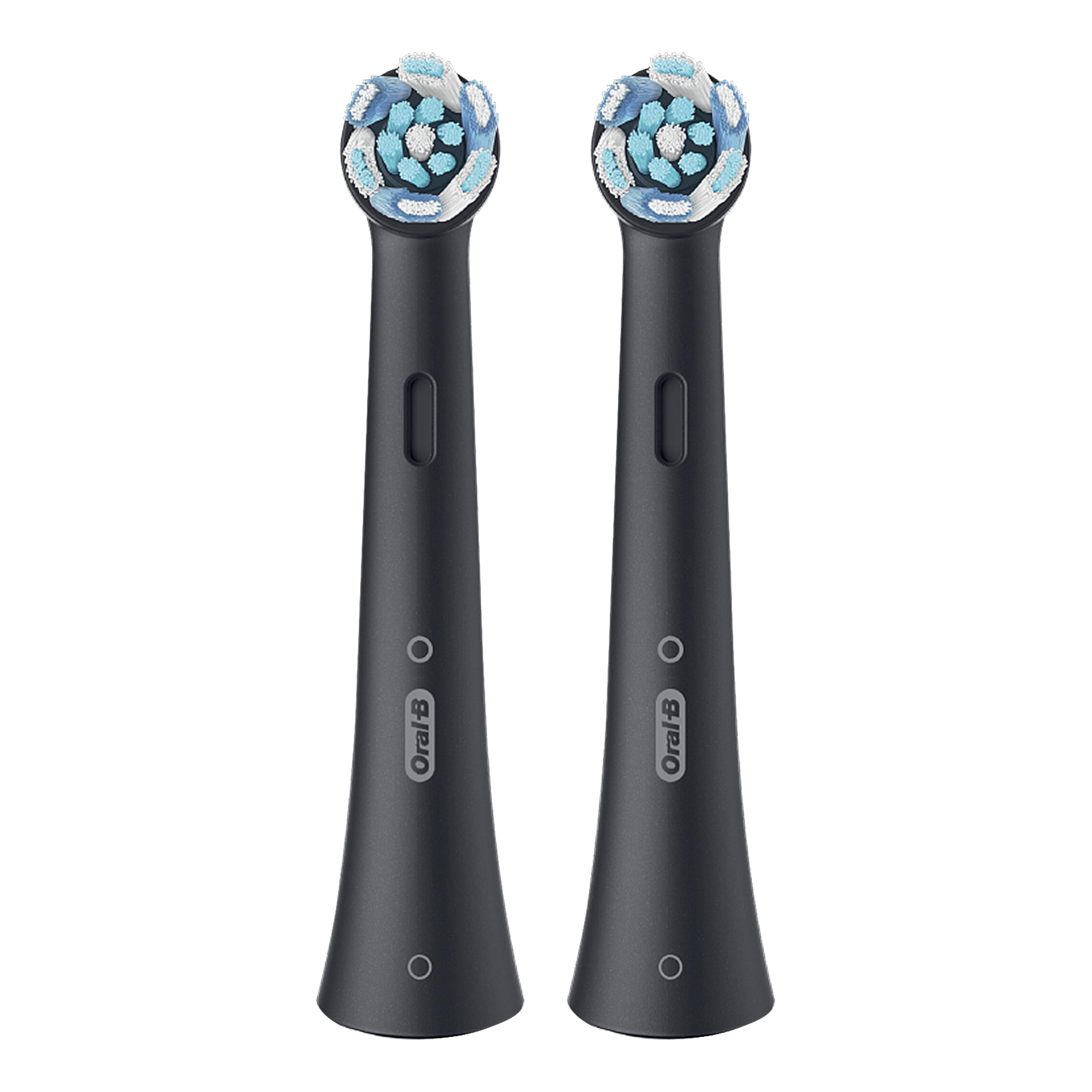 Oral-B iO Ultimate Clean replacement brush head, black, 2 count – image 2
