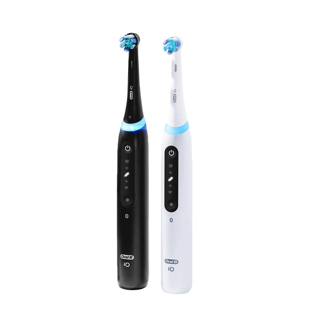 Oral-B iO 5 360 degree visible pressure sensor close-up