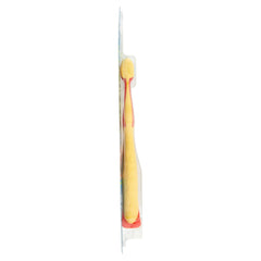 Tongue cleaner feature for fresh breath