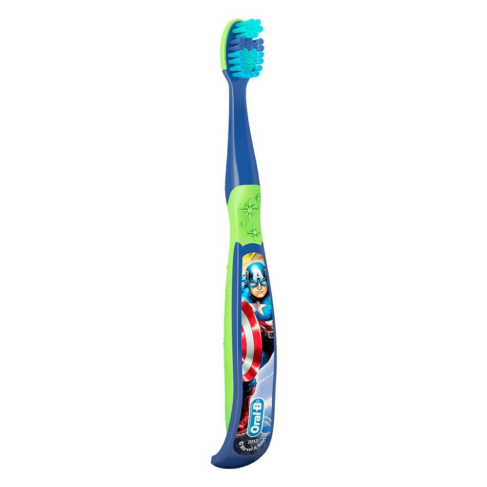 Pack containing six Oral-B Kids Spider-Man toothbrushes