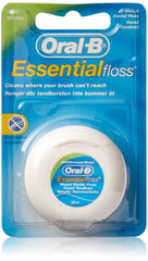 Oral-B Mint Essential Floss Waxed Dental Floss 50m – Pack of 6 (front packaging)