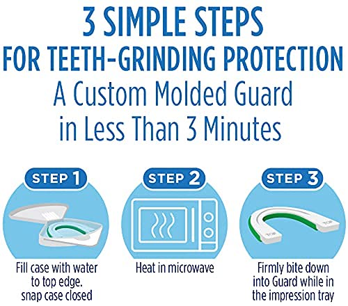 Side view of Oral-B moldable night guard