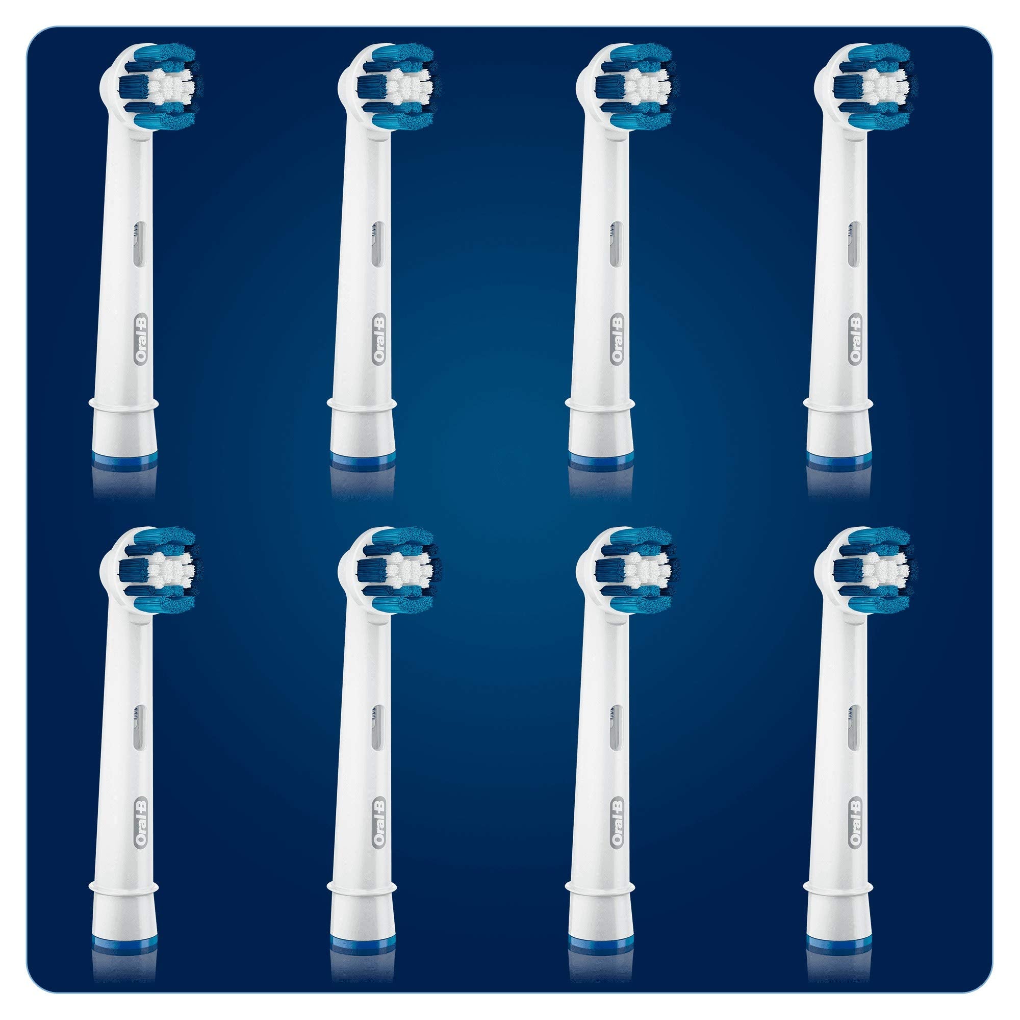 Compatible with Oral-B Genius and PRO series - 8-pack heads