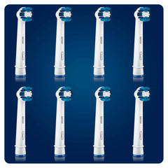 Compatible with Oral-B Genius and PRO series - 8-pack heads