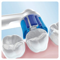 Oral-B Precision Clean Brush Heads 8+2 pack back view - white