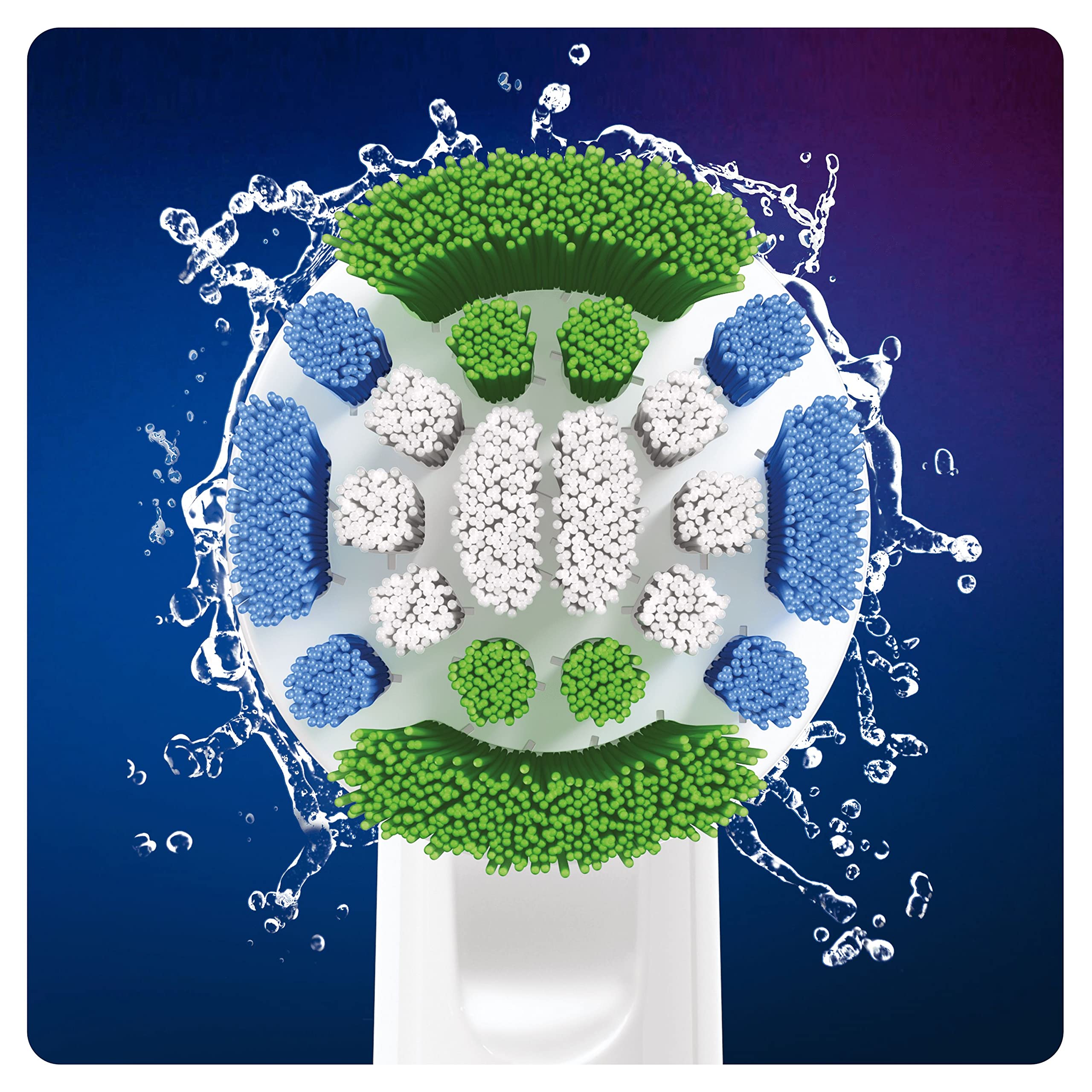 Recyclable letterbox packaging containing Oral-B Precision Clean heads