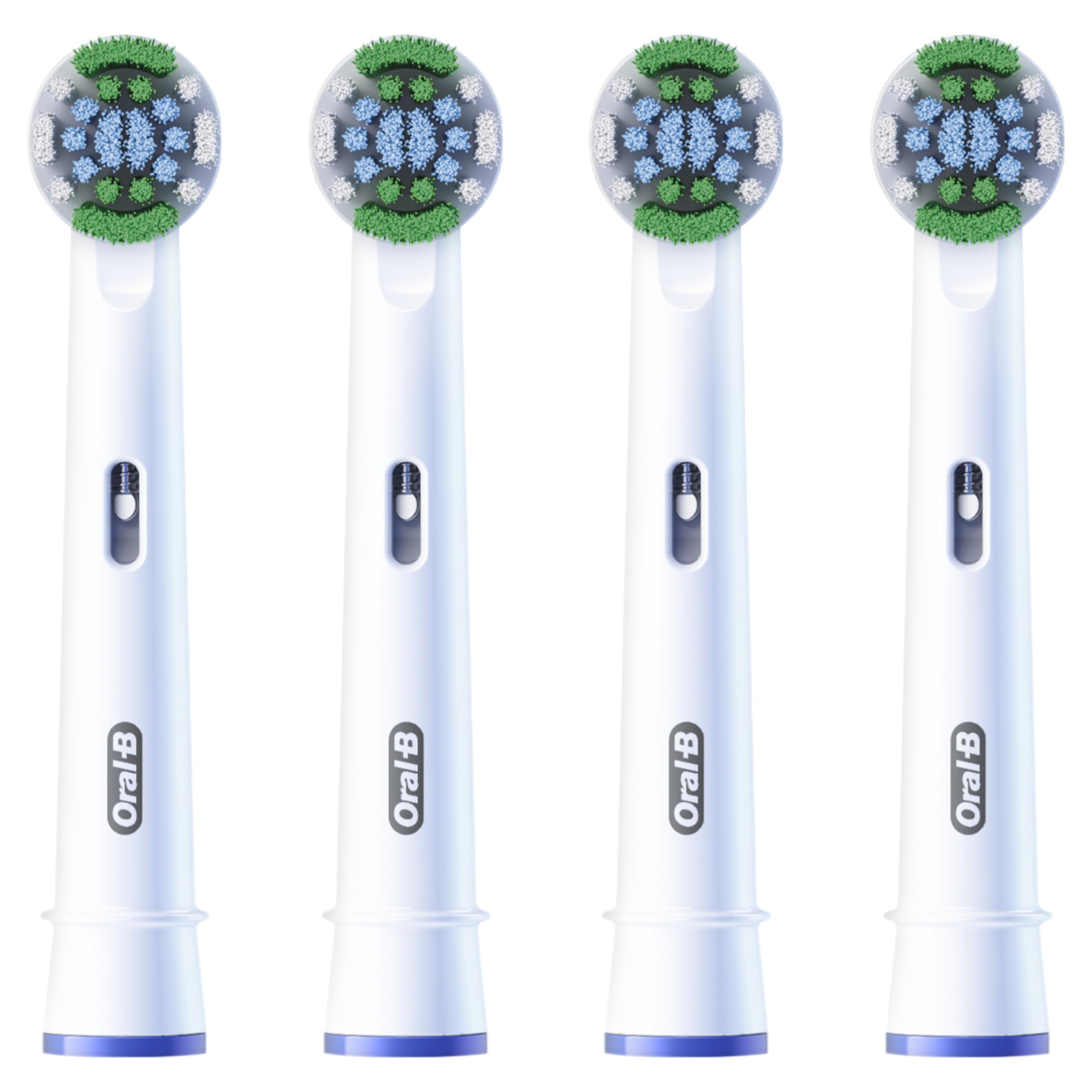 Close-up of Oral-B Precision Clean head with X-Filament bristles