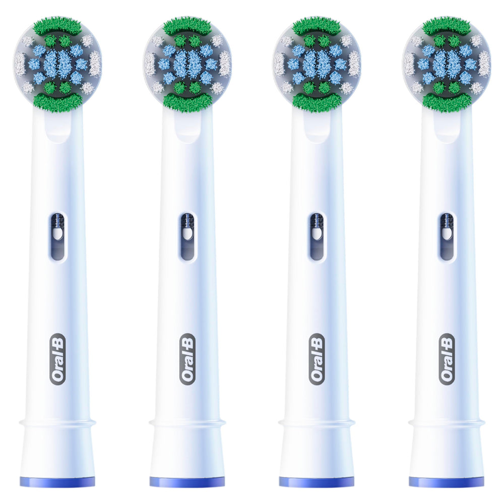 Close-up of Oral-B Precision Clean head with X-Filament bristles