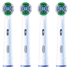 Close-up of Oral-B Precision Clean head with X-Filament bristles