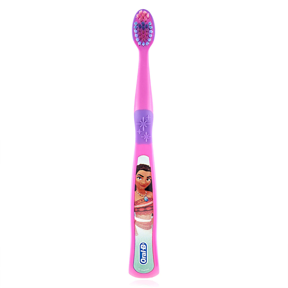 Disney Princess characters on Oral-B kids toothbrush