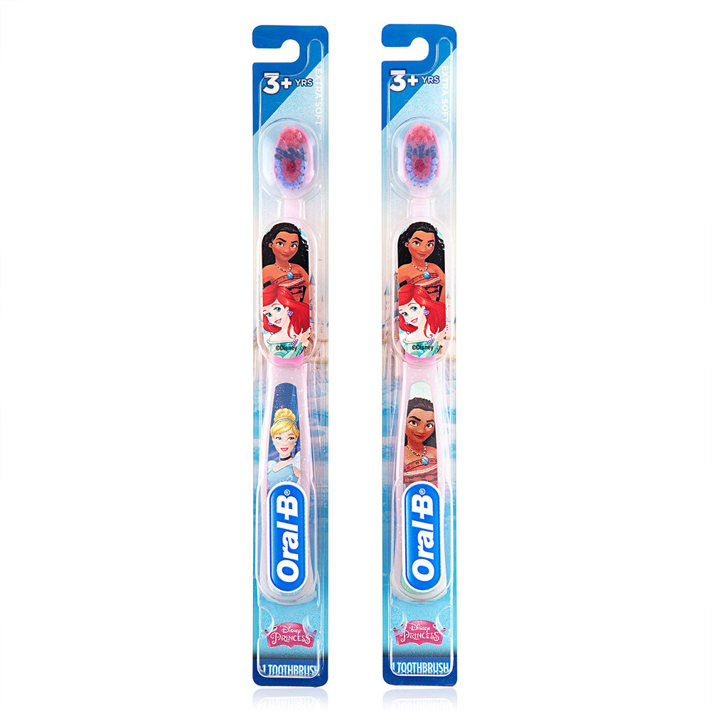 6-pack packaging of Oral-B Princess toothbrushes